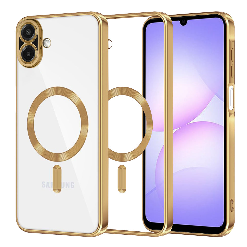 Techsuit - Luxury Crystal MagSafe - Samsung Galaxy A07 4G - Gold