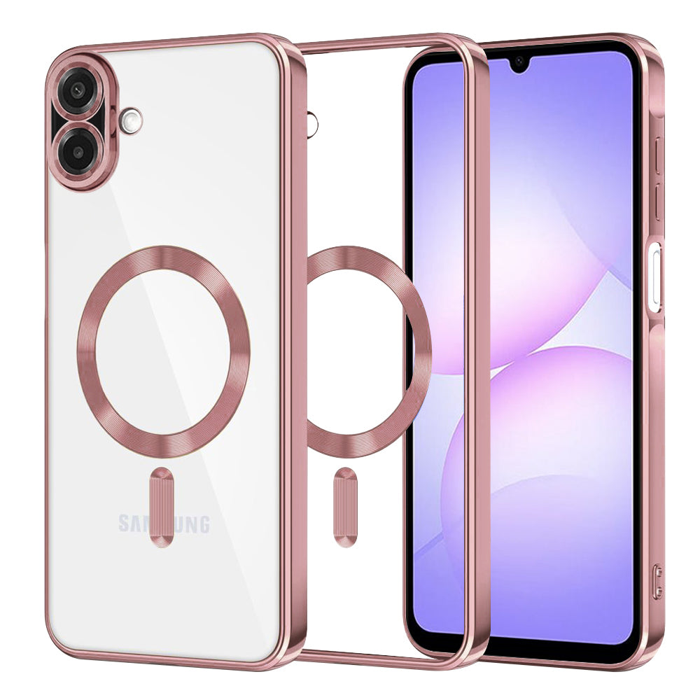 Techsuit - Luxury Crystal MagSafe - Samsung Galaxy A07 4G - Pink