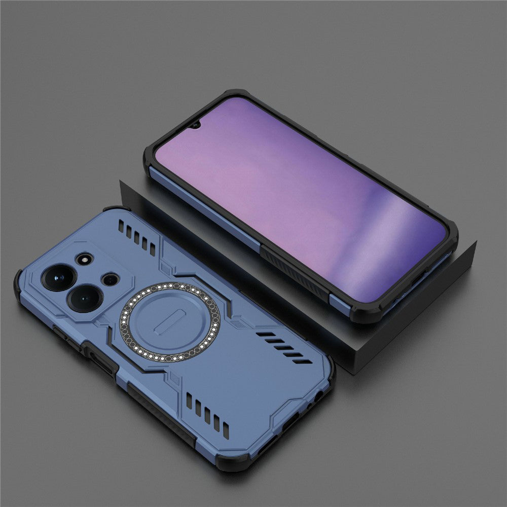 Techsuit - ArmorMag Case - Xiaomi Redmi 15C 4G / Redmi 15C 5G - Blue