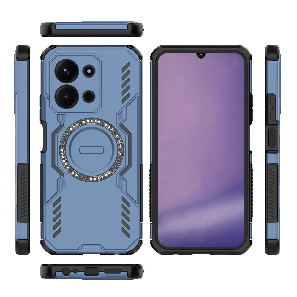 Techsuit - ArmorMag Case - Xiaomi Redmi 15C 4G / Redmi 15C 5G - Blue