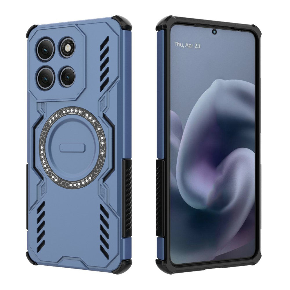 Husa pentru Motorola Moto G86 Power - Techsuit ArmorMag Case - Blue
