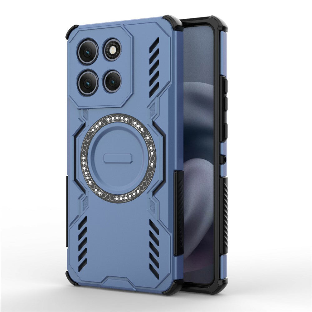 Husa pentru Motorola Moto G86 Power - Techsuit ArmorMag Case - Blue
