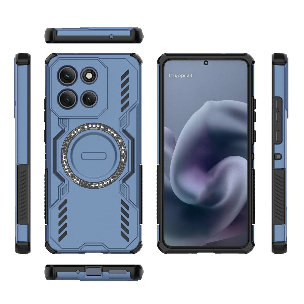 Husa pentru Motorola Moto G86 Power - Techsuit ArmorMag Case - Blue