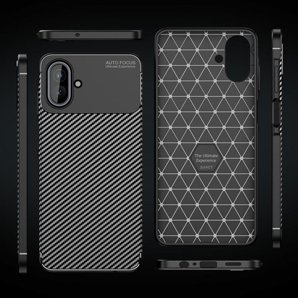 Techsuit - CarbonFiber - Samsung Galaxy A07 4G - Black