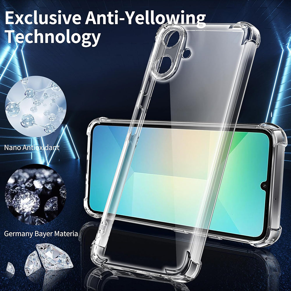 Techsuit - Shockproof Clear Silicone - Samsung Galaxy A07 4G - Clear