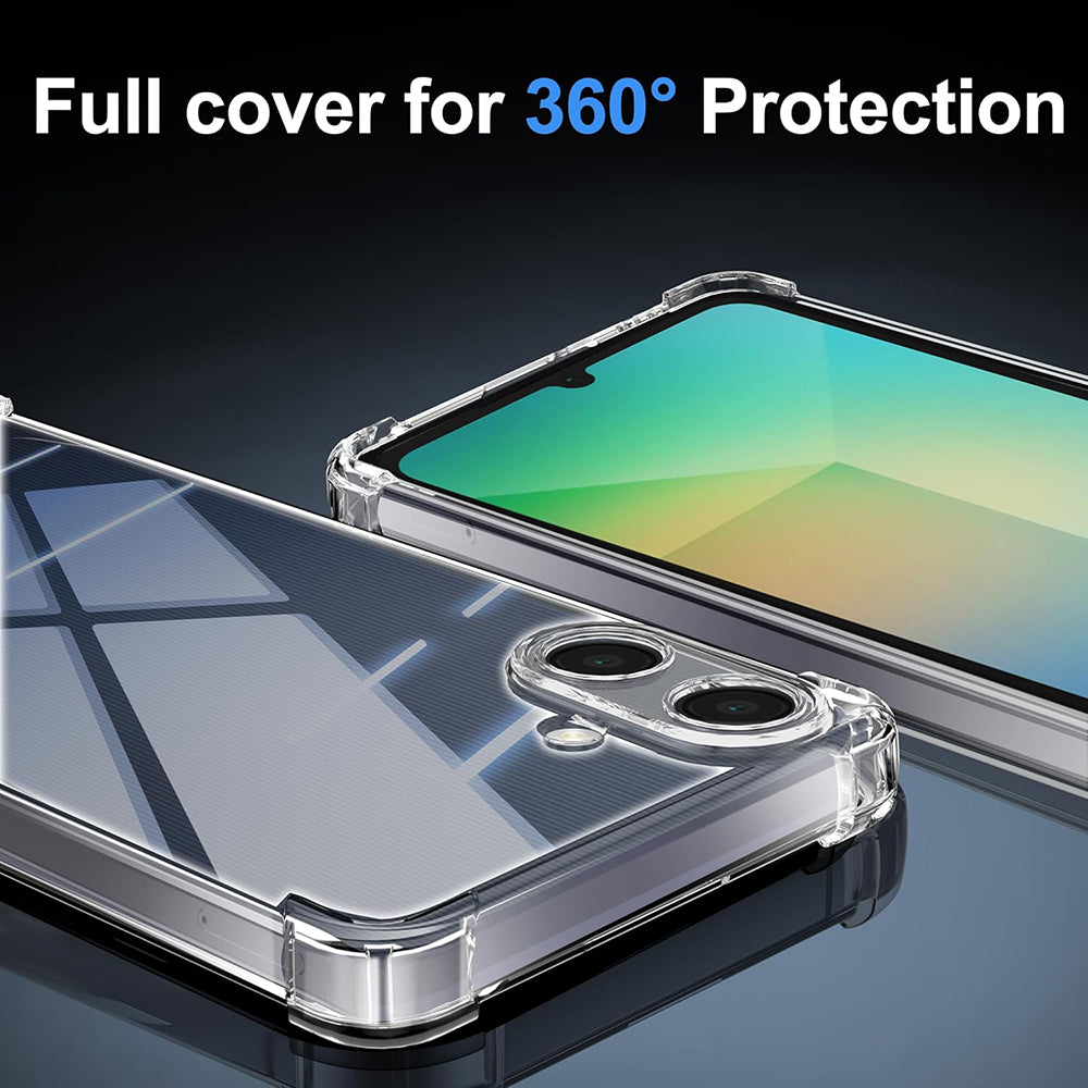 Techsuit - Shockproof Clear Silicone - Samsung Galaxy A07 4G - Clear