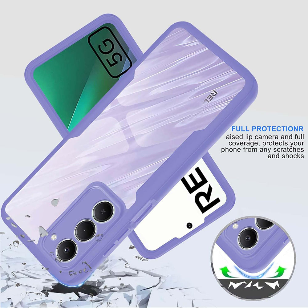 Techsuit - ColorVerse 360 Series + Screen Protector - Xiaomi Redmi 15 4G / Redmi 15 5G - Pink
