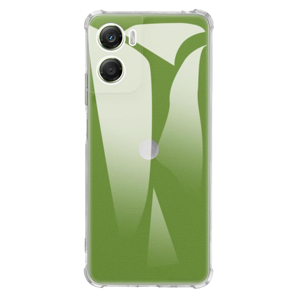 Techsuit - Shockproof Clear Silicone - Motorola Moto G06 - Clear