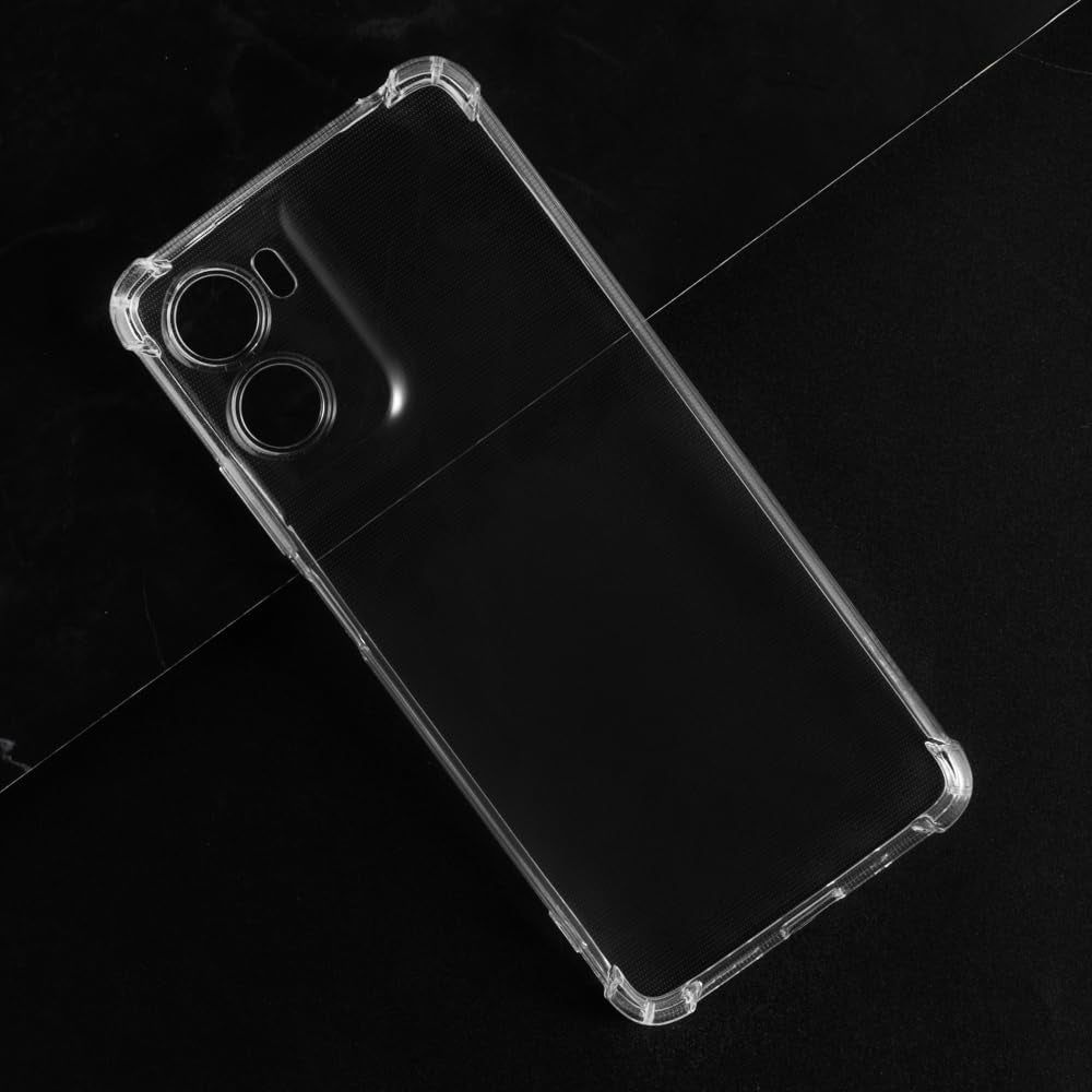 Techsuit - Shockproof Clear Silicone - Motorola Moto G06 - Clear