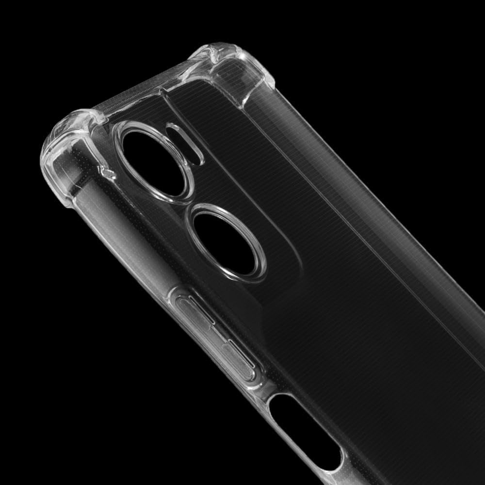 Techsuit - Shockproof Clear Silicone - Motorola Moto G06 - Clear