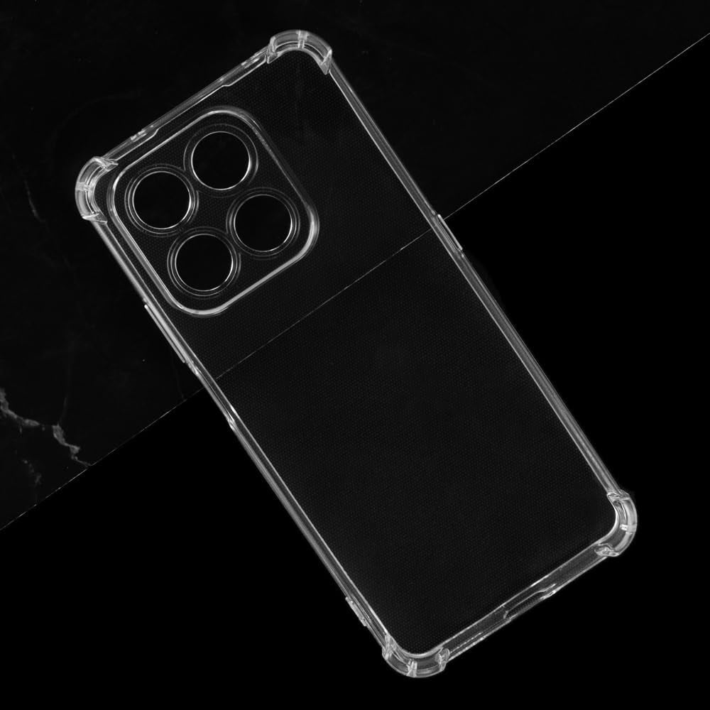 Techsuit - Shockproof Clear Silicone - Honor 400 Smart 5G / 400 Smart 4G / X7d 4G - Clear