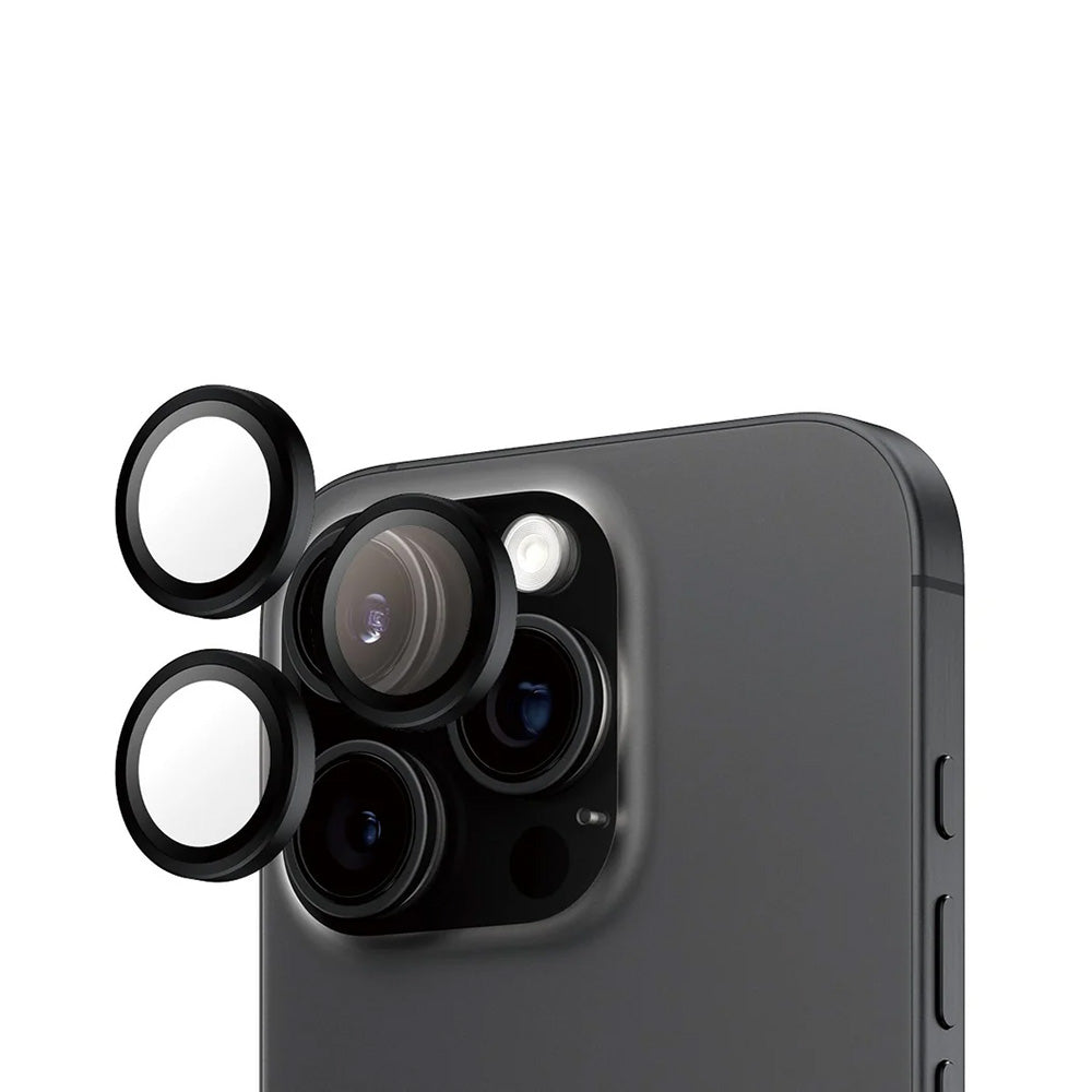 PanzerGlass® - Hoops® Camera Lens Protector - iPhone 16 Pro / iPhone 16 Pro Max - Black