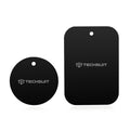 Techsuit - (2 pack) Metal Plate (MP03) - with Matte Cover Paint - Black