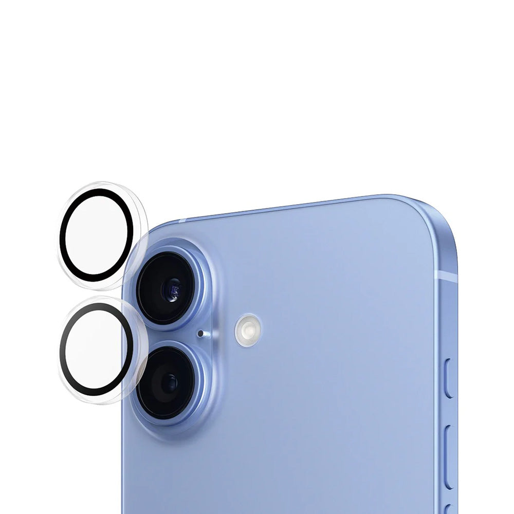 PanzerGlass® - Hoops® Camera Lens Protector - iPhone 16 / iPhone 16 Plus - Transparent
