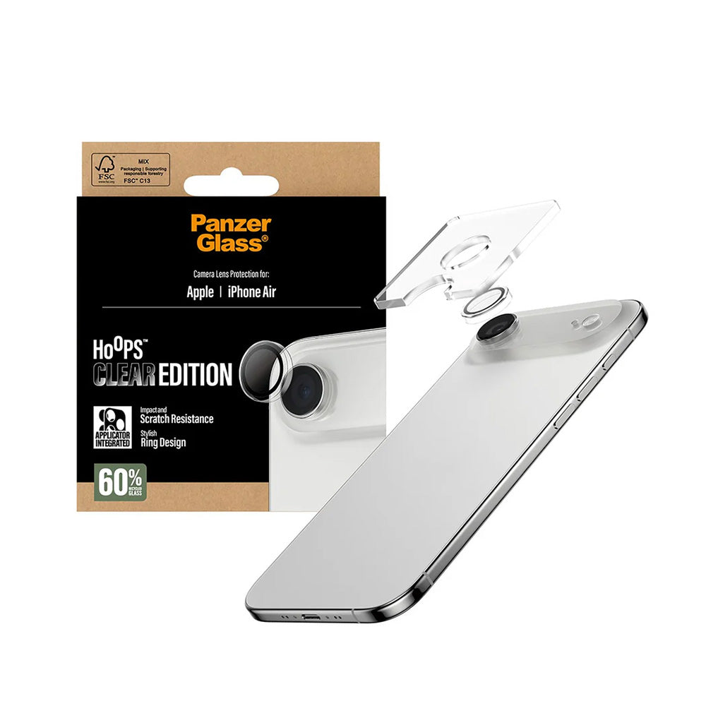 PanzerGlass® - Hoops® Camera Lens Protector - iPhone 17 Air - Transparent
