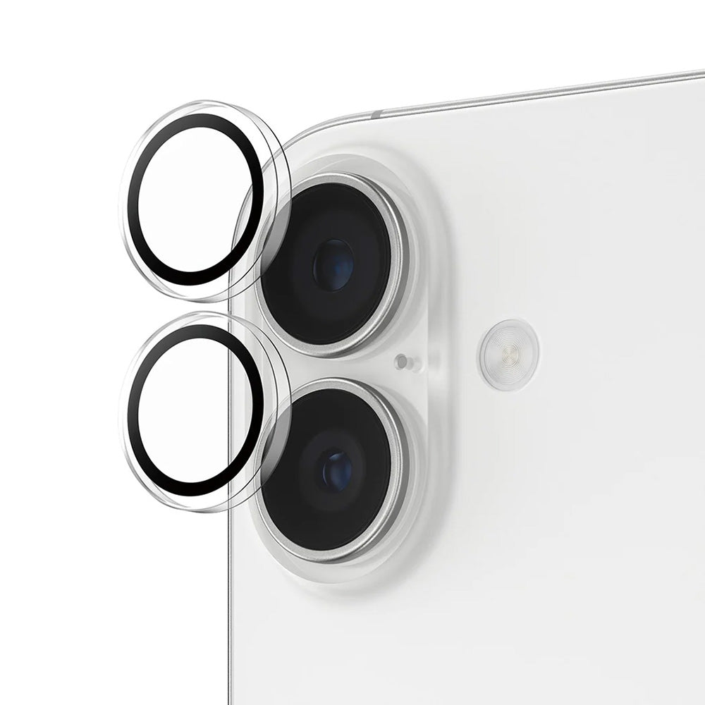 PanzerGlass® - Hoops® Camera Lens Protector - iPhone 17 / iPhone 16 / iPhone 16 Plus - Transparent