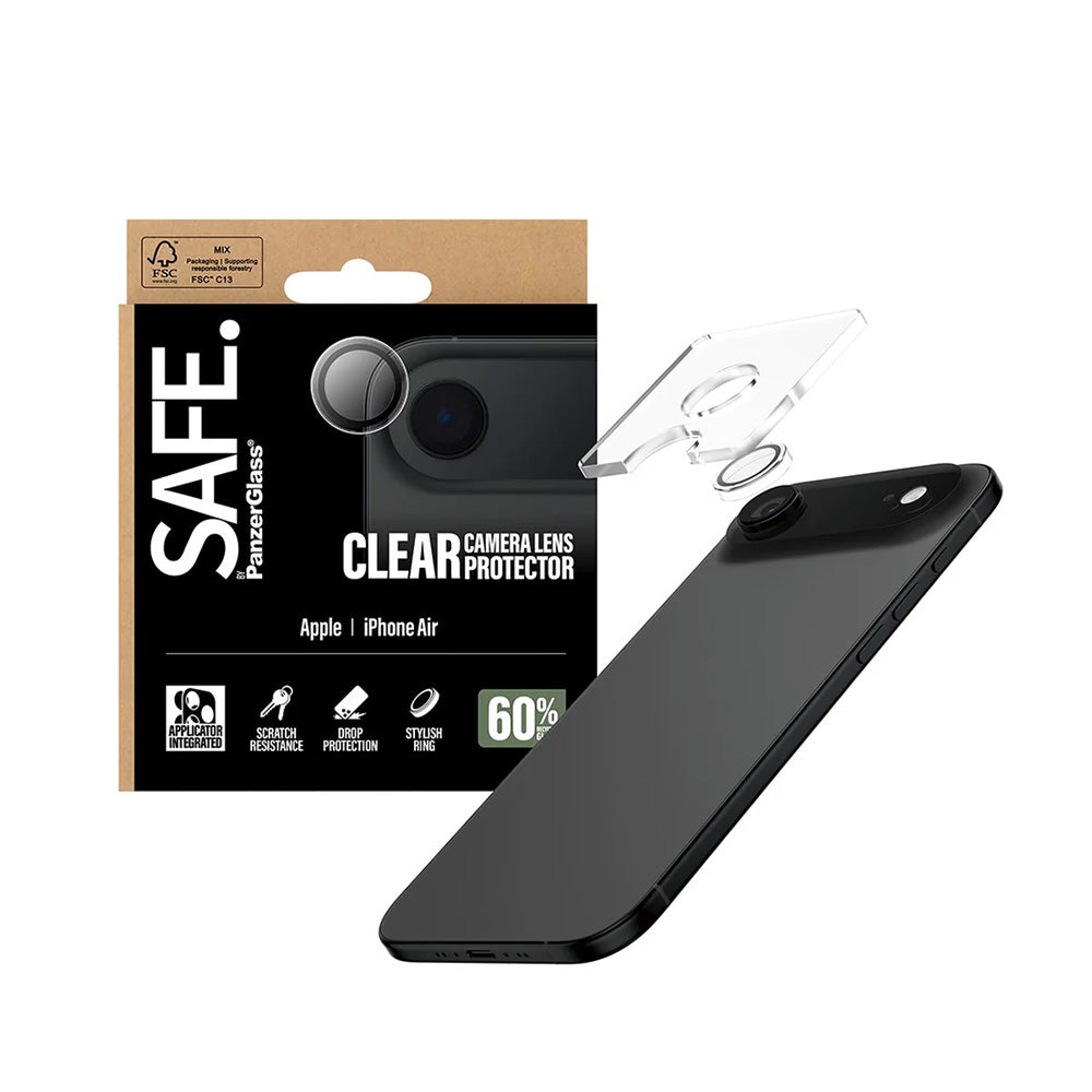 PanzerGlass® - SAFE. Camera Lens Protector - iPhone 17 Air - Clear