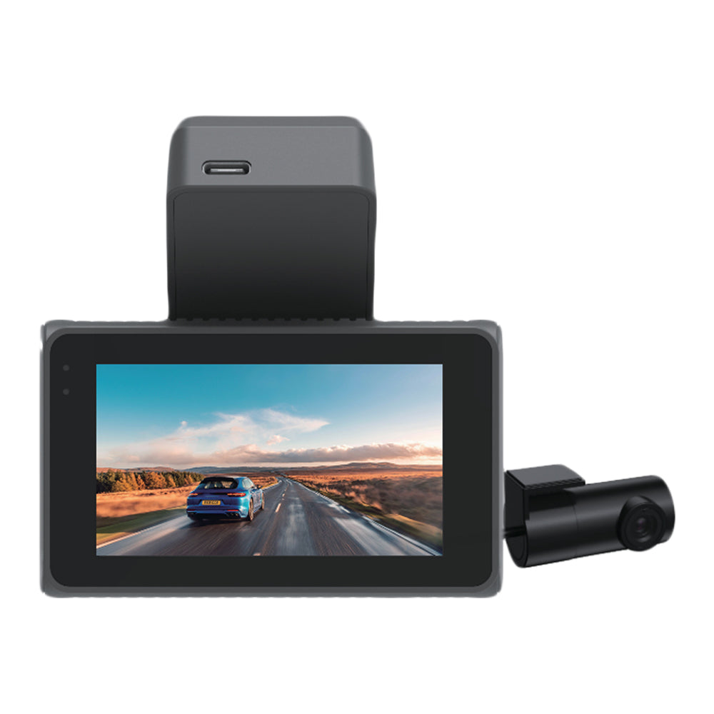 Imou - Dash Camera S800 PRO (LC-DAE-LC5500GWV-S800) - 4K, Wi-Fi, 3" Screen, Built-in Mic, Micro SD Card Slot, IP52 - Bla