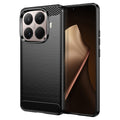 Techsuit - Carbon Silicone - Xiaomi 15T Pro - Black