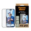 PanzerGlass® - Ultra-Wide Fit Screen Protector - iPhone 16 / iPhone 15 - Black