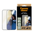 PanzerGlass® - Ultra-Wide Fit EyeCare Screen Protector - iPhone 16 Pro - Black