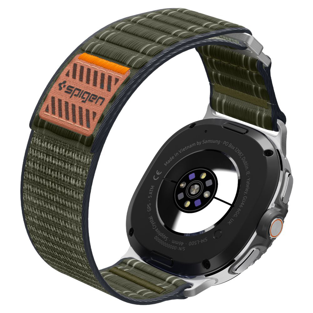 Spigen - Watchband WBF0 (AMP10154) - Samsung Galaxy Watch8 40mm/Watch8 44mm/Watch8 Classic - Green