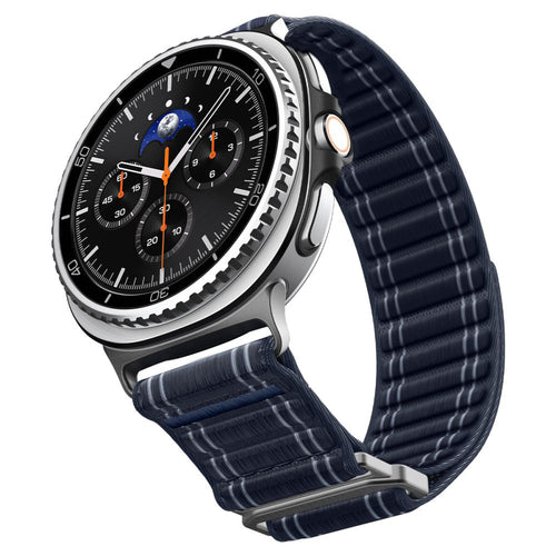 Spigen - Watchband WBF0 (AMP10155) - Samsung Galaxy Watch8 40mm/Watch8 44mm/Watch8 Classic - Navy