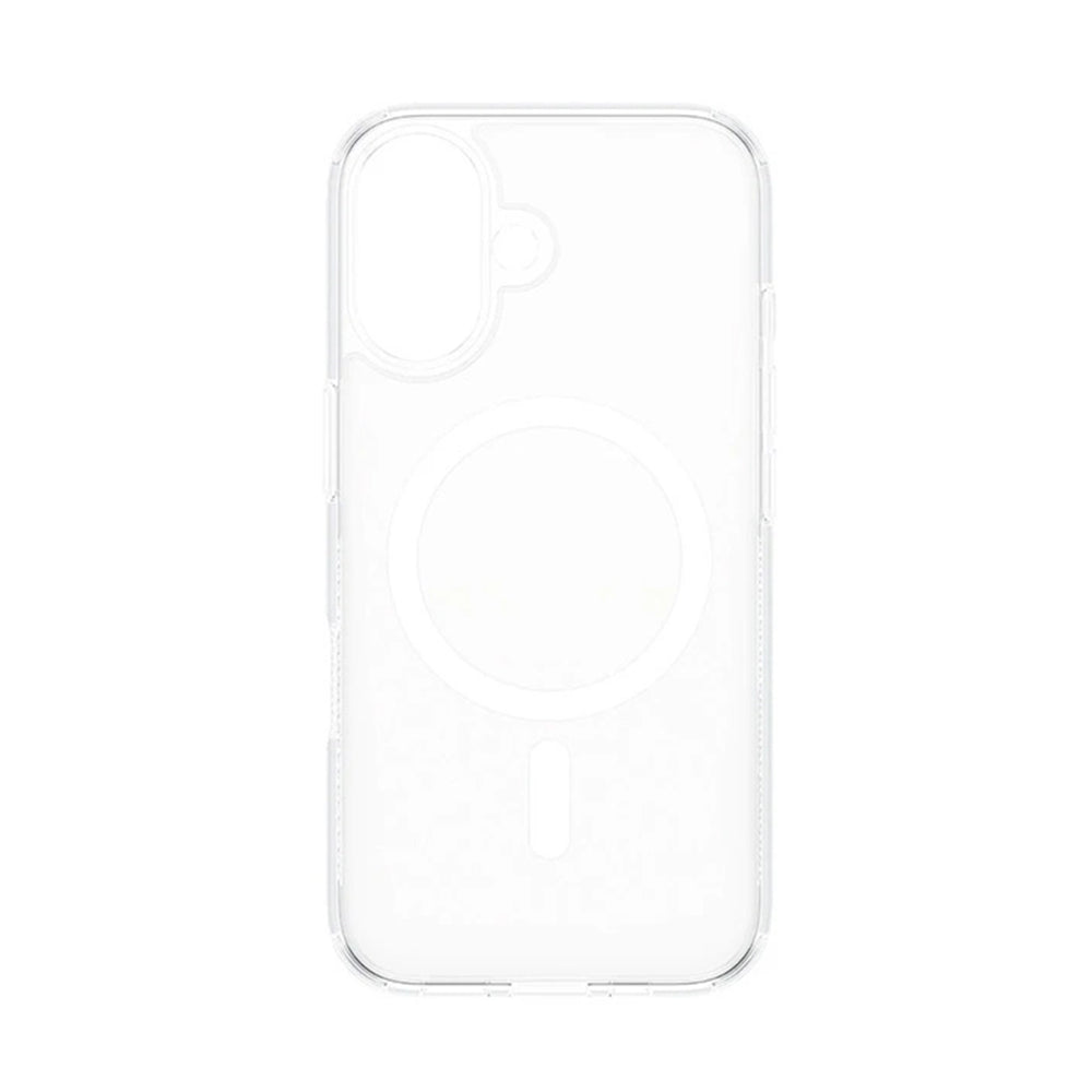 PanzerGlass® - HardCase White MagSafe Series - iPhone 16 - Clear