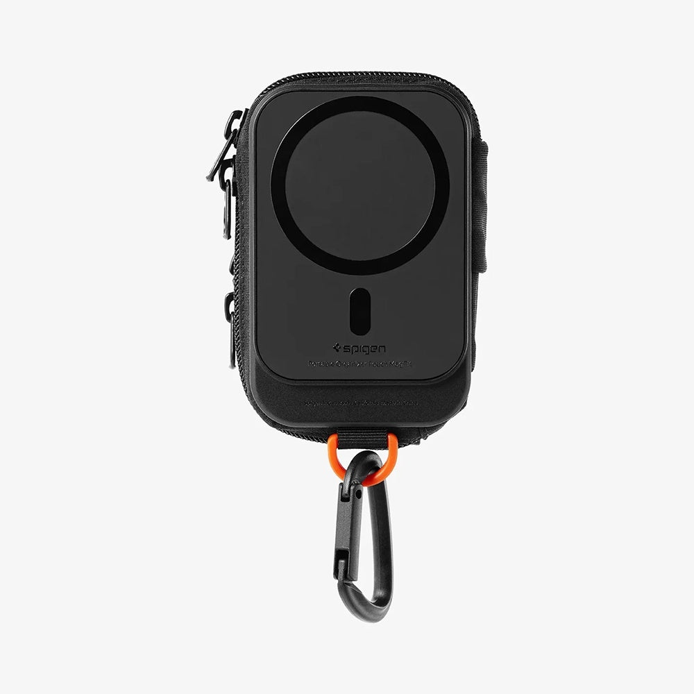Spigen Suport Spigen Phone Pouch Snap Zip (AFA09338), MagSafe Wallet, Card, AirPods Holder, Organizer, with Belt Holster