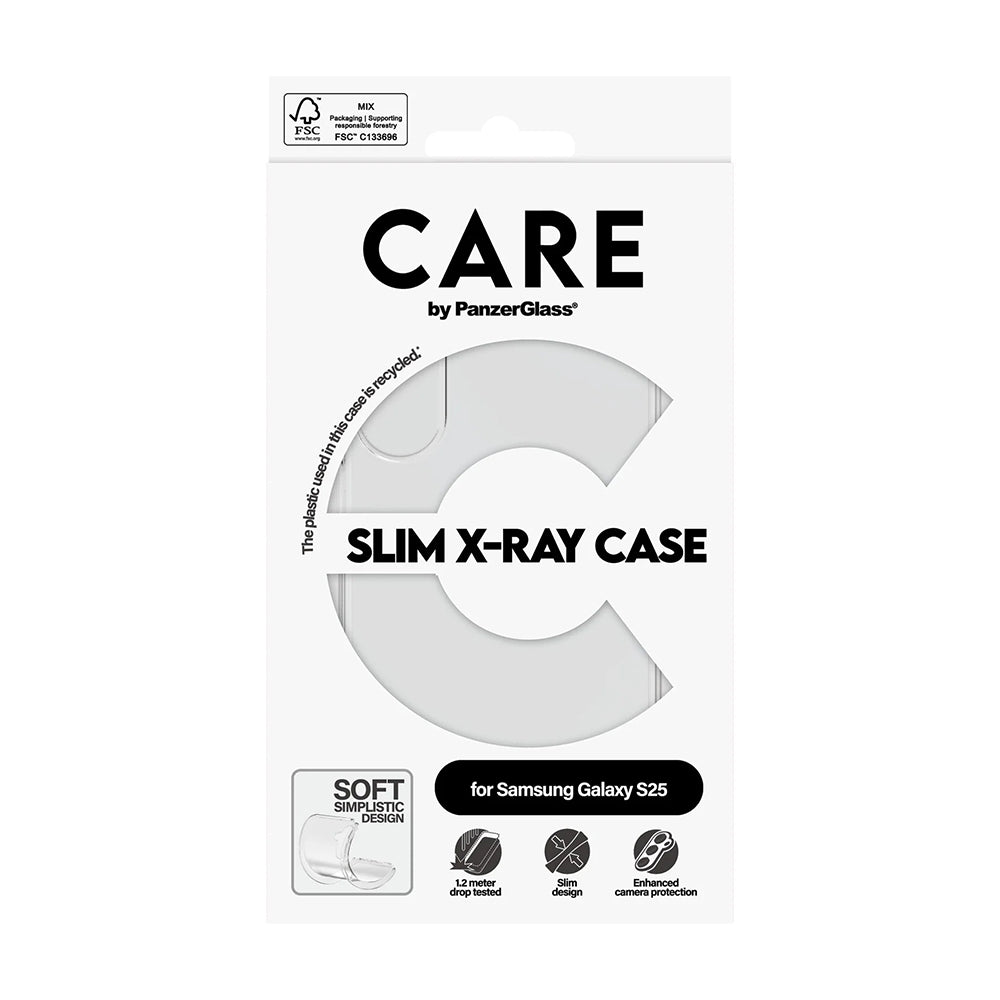 PanzerGlass® - CARE Fashionable Case - Samsung Galaxy S25 - Transparent