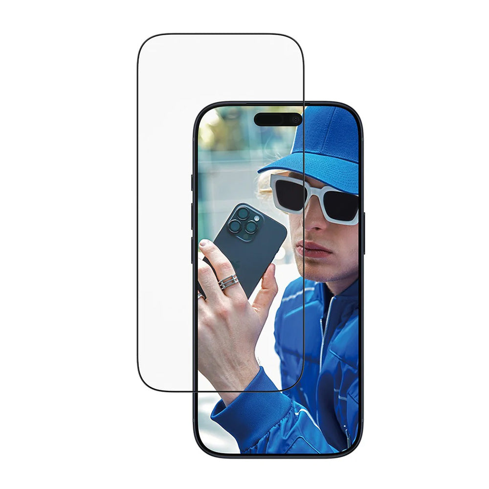 PanzerGlass® - Ultra-Wide Fit Screen Protector w. EasyAligner - iPhone 17 Pro - Black