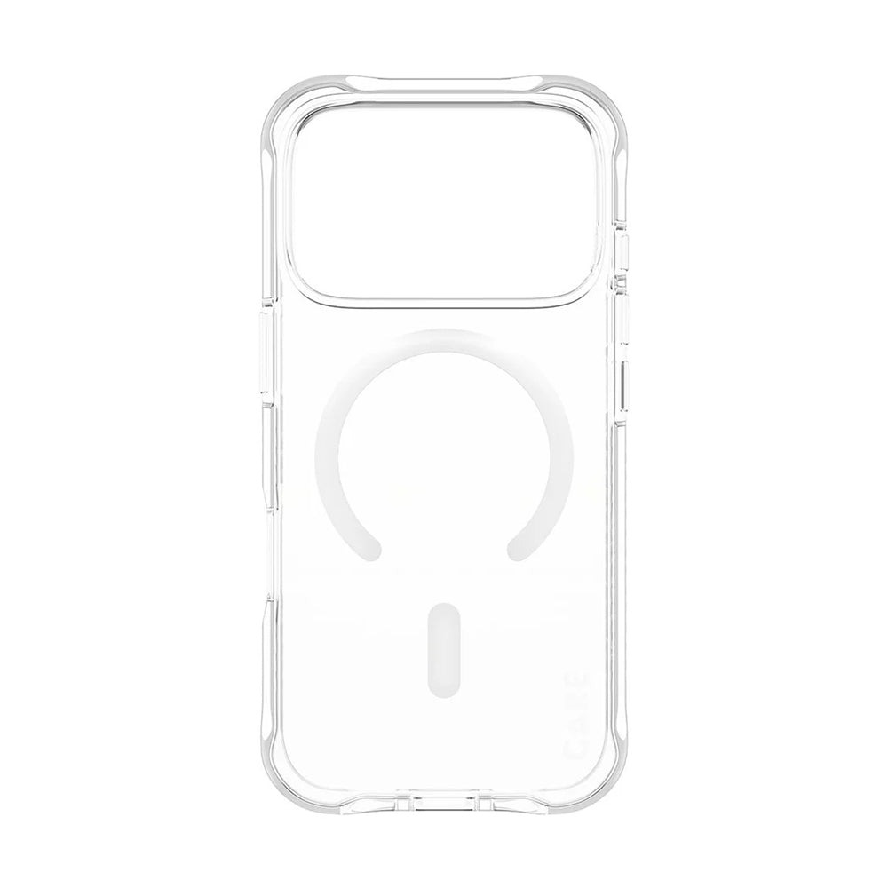 PanzerGlass® - CARE Fashionable Case w. White MagSafe - iPhone 17 Pro - Transparent