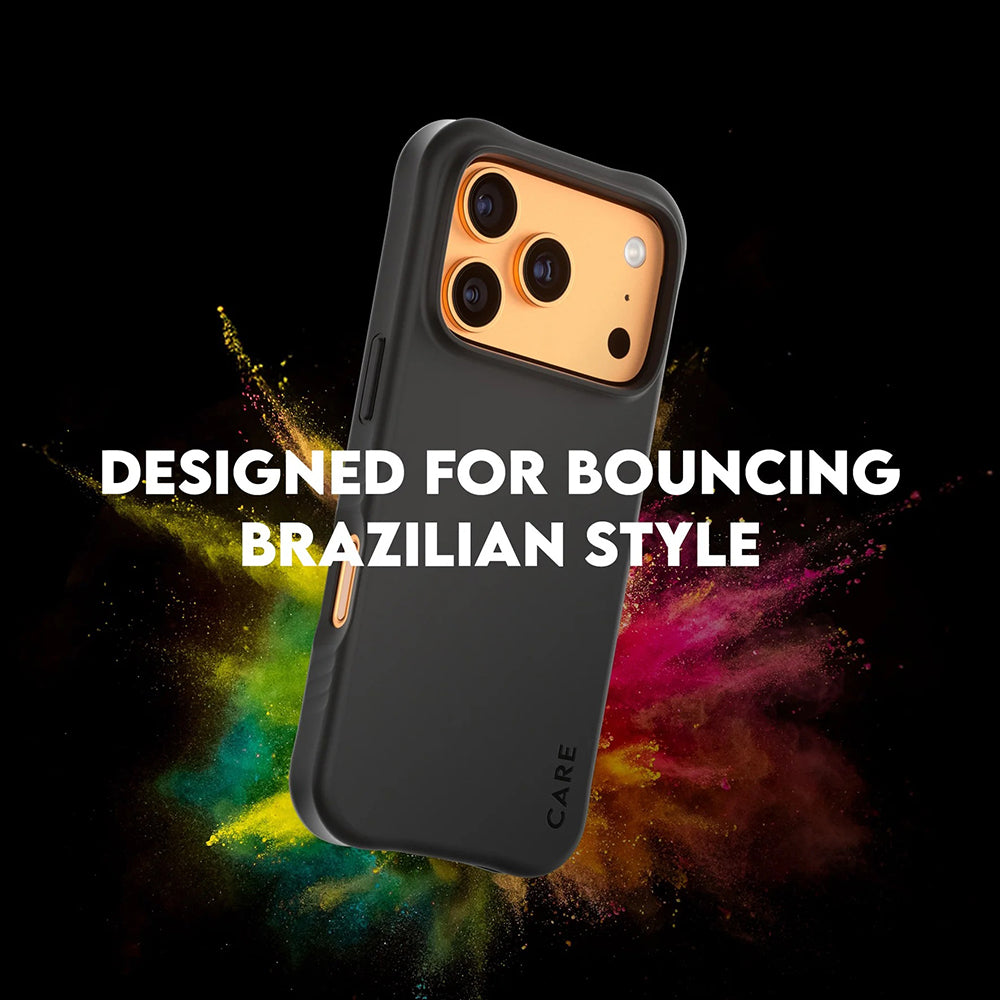 PanzerGlass® - CARE Fashionable Case w. MagSafe - iPhone 17 Pro - Samba Black