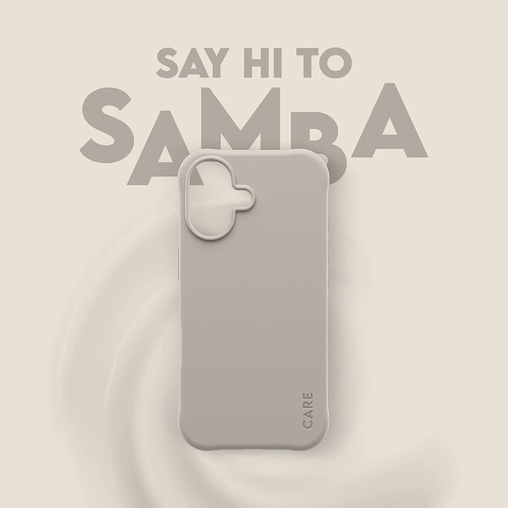 PanzerGlass® - CARE Fashionable Case w. MagSafe - iPhone 17 - Samba Vanilla