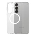 PanzerGlass® - CARE Flagship Urban Combat White Qi Compatible - Samsung Galaxy S25 Plus - Clear