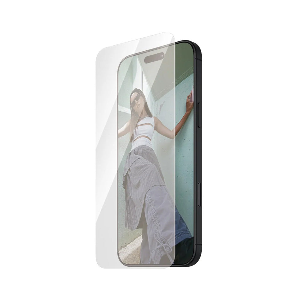 PanzerGlass® - SAFE. Ultra-Wide Fit Screen Protector - iPhone 16 Pro - Clear
