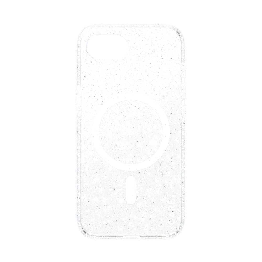 PanzerGlass® - CARE Flagship Urban Combat Star Lit w. White Qi Compatible - iPhone 16e / iPhone 17e - Clear