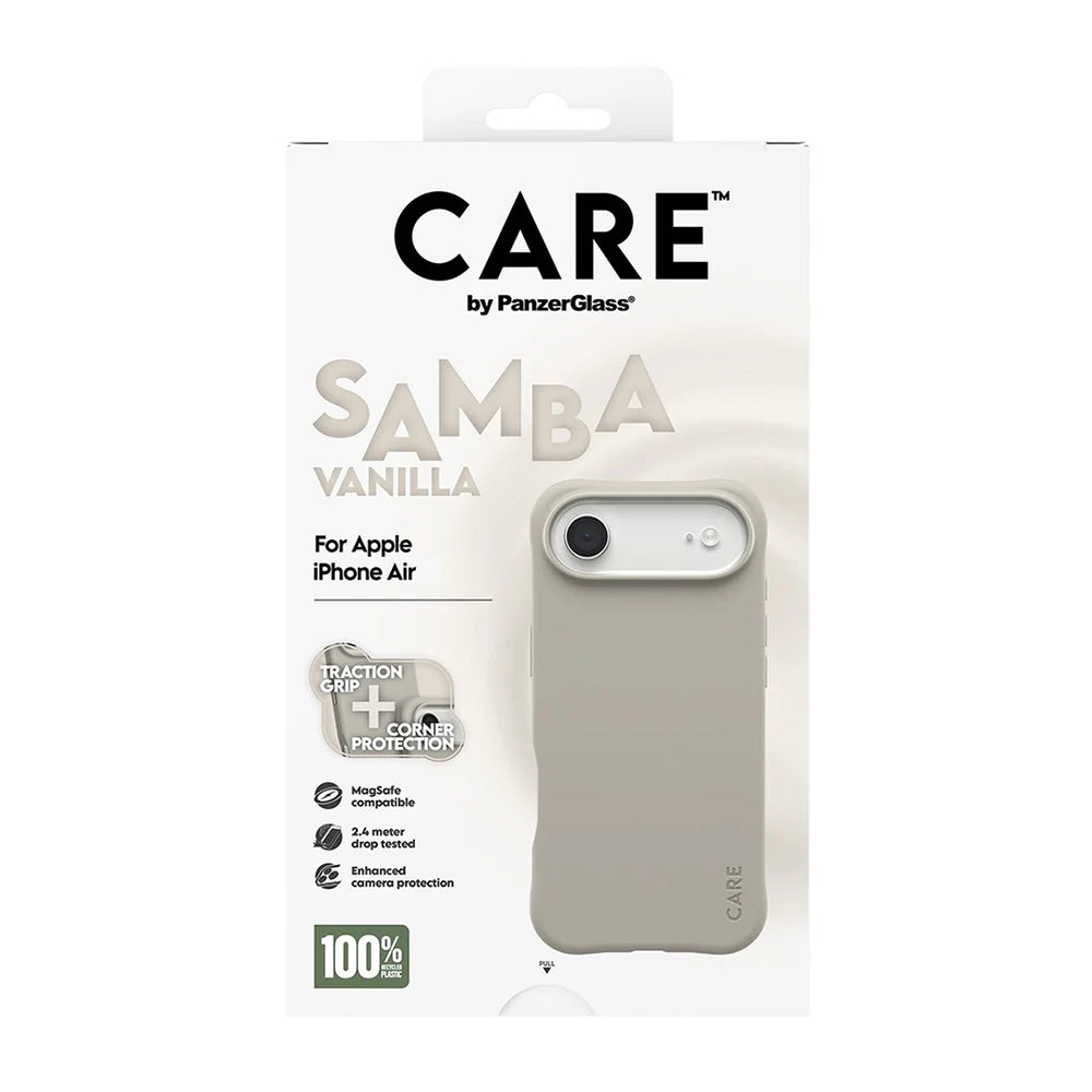 PanzerGlass® - CARE Fashionable Case w. MagSafe - iPhone 17 Air - Samba Vanilla
