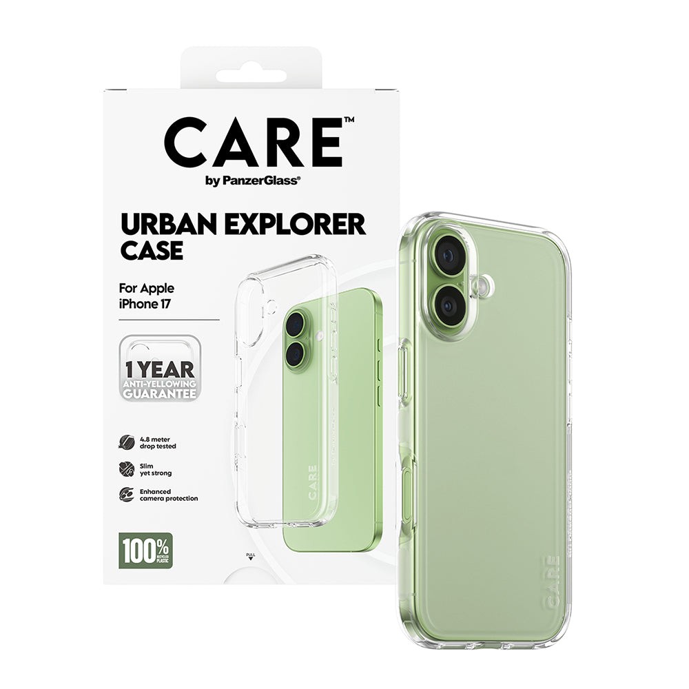 PanzerGlass® - CARE Flagship Urban Explorer - iPhone 17 - Clear