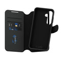 PanzerGlass® - CARE Feature Case Tango Two-in-One Wallet - Samsung Galaxy S25 - Black