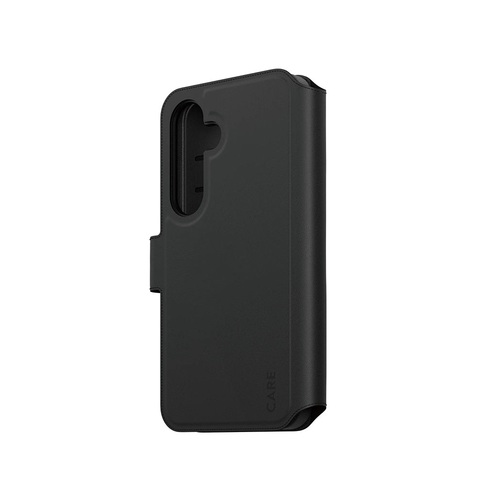 PanzerGlass® - CARE Feature Case Tango Two-in-One Wallet - Samsung Galaxy S25 - Black