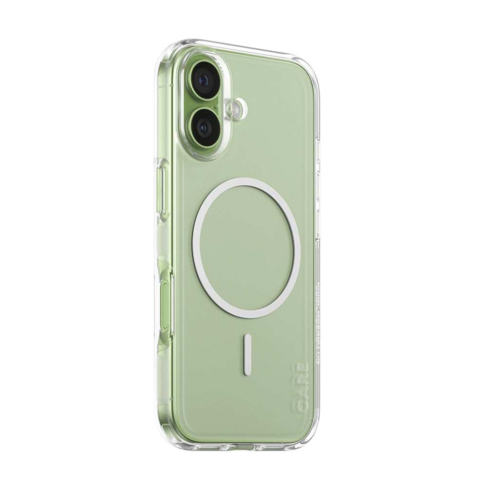 PanzerGlass® - CARE Flagship Urban Explorer White MagSafe - iPhone 17 - Clear