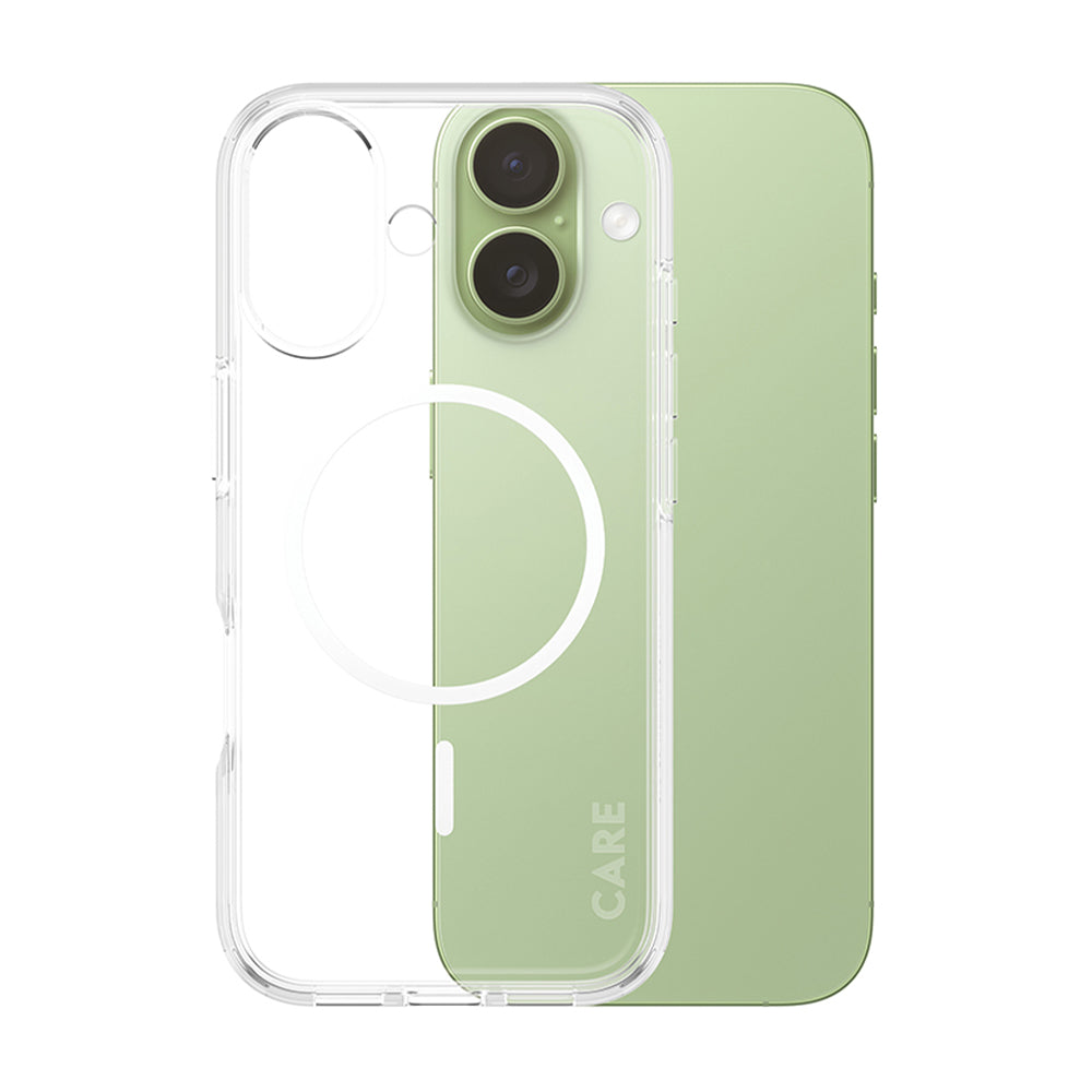 PanzerGlass® - CARE Flagship Urban Explorer White MagSafe - iPhone 17 - Clear