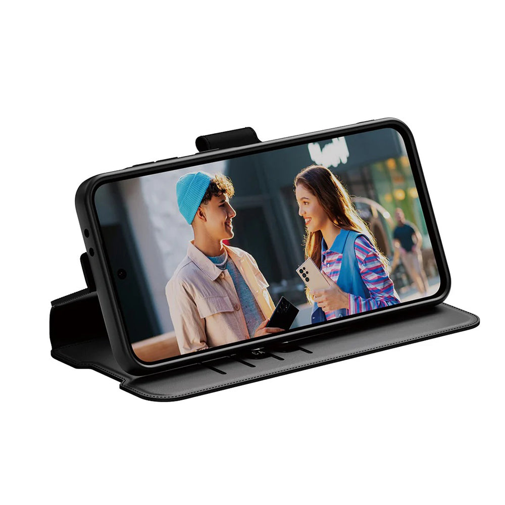 PanzerGlass® - CARE Feature Kickstand Wallet Case - Samsung Galaxy A36 5G - Black
