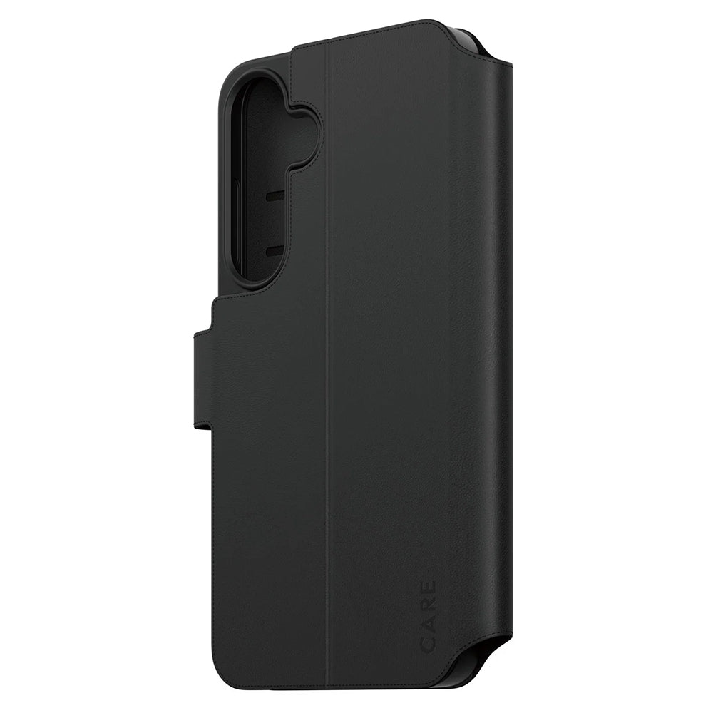 PanzerGlass® - CARE Feature Kickstand Wallet Case - Samsung Galaxy S25 Plus - Black