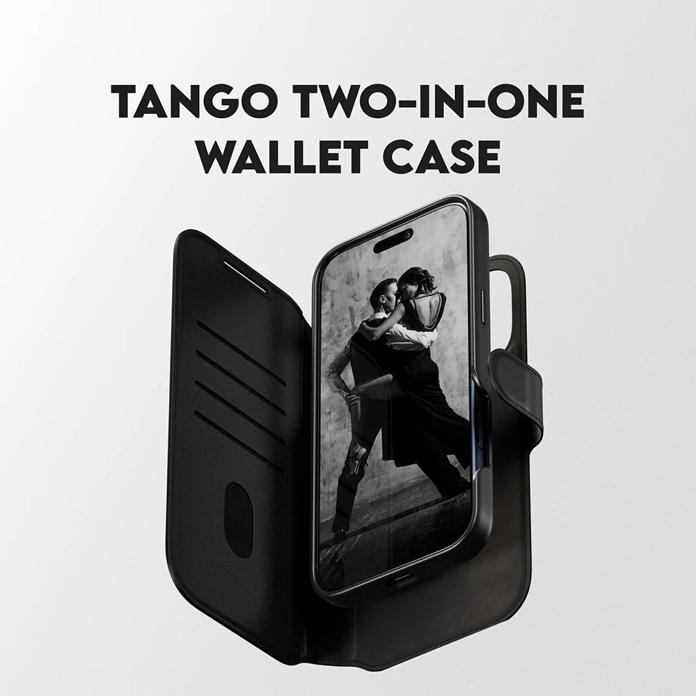 PanzerGlass® - CARE Feature MagSafe Case Tango Two-in-One Wallet - iPhone 17 Pro Max - Black