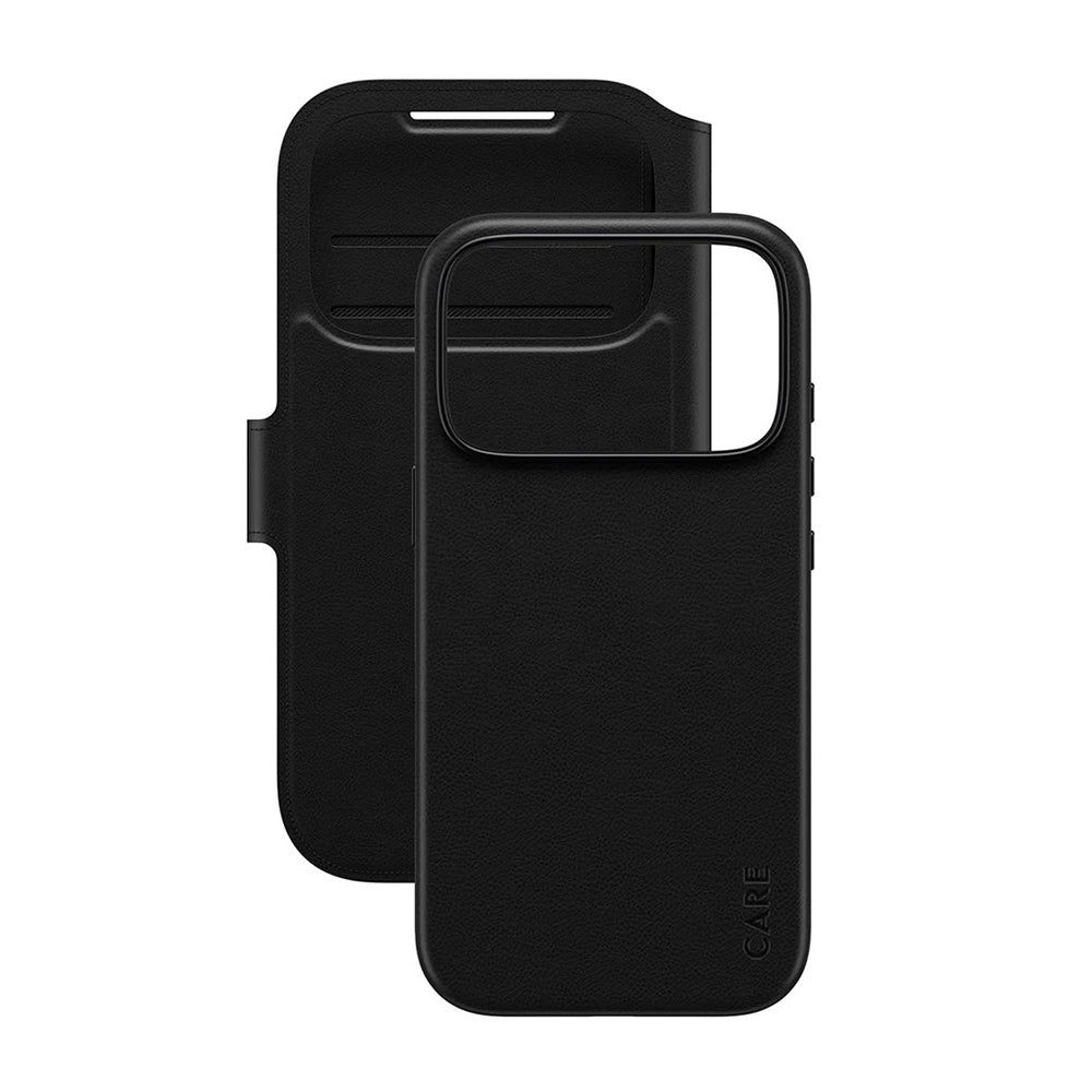 PanzerGlass® - CARE Feature MagSafe Case Tango Two-in-One Wallet - iPhone 17 Pro - Black