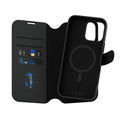 PanzerGlass® - CARE Feature MagSafe Case Tango Two-in-One Wallet - iPhone 16 Pro Max - Black