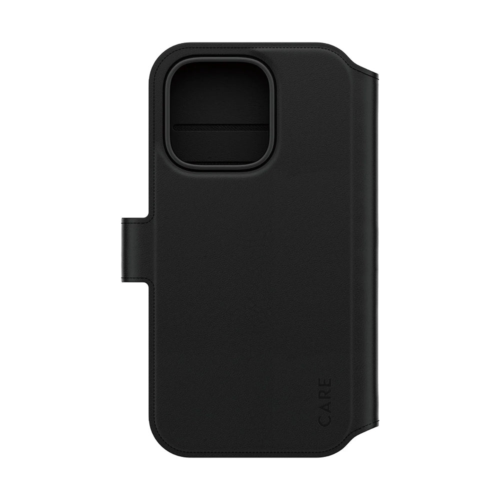 PanzerGlass® - CARE Feature MagSafe Case Tango Two-in-One Wallet - iPhone 16 Pro - Black