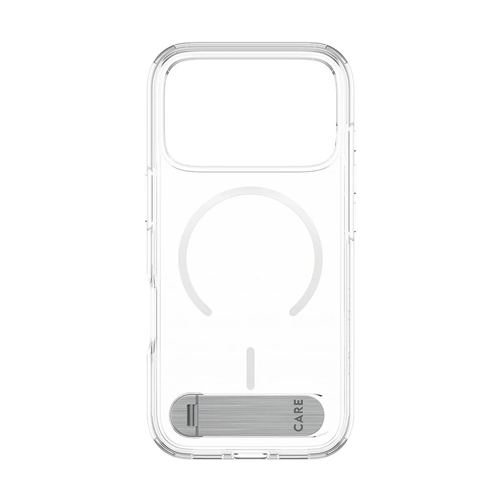 PanzerGlass® - CARE Feature Kickstand MagSafe - iPhone 17 Pro - Clear